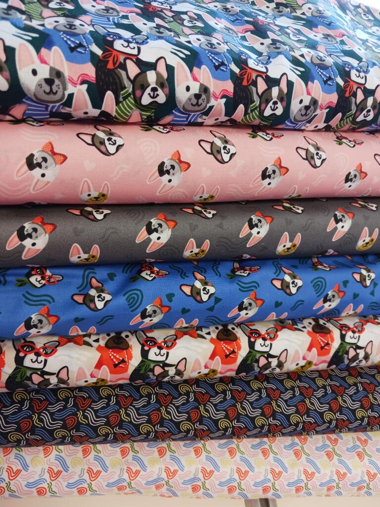 Pawsomely Posh_pup Toss by Camelot Fabrics at Heartfelt Quilting